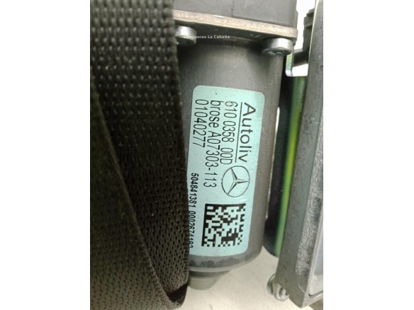A21286007869C94 CINTURON DEL IZQ MERCEDES BENZ CLASE E (W212)|Desguaces La Cabaña