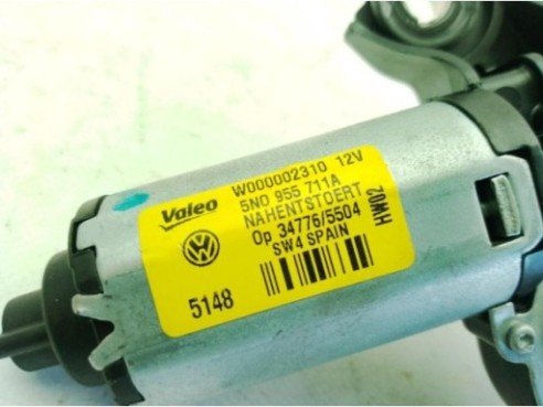 5N0955711A MOTOR LIMPIAPARABRISAS TRA VW TIGUAN (5N_)|Desguaces La Cabaña