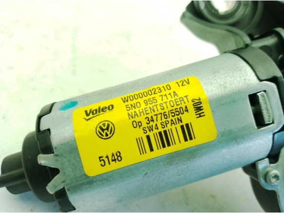 5N0955711A MOTOR LIMPIAPARABRISAS TRA VW TIGUAN (5N_)|Desguaces La Cabaña