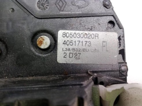CERRADURA PUERTA LAT DEL IZQ RENAULT FLUENCE (L3_)|Desguaces La Cabaña