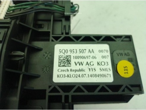 5Q0953507AA MANDO COMPLETO VW GOLF VII (5G1, BQ1, BE1, BE2)|Desguaces La Cabaña