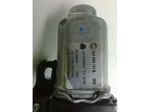 5J7955711C MOTOR LIMPIAPARABRISAS TRA SKODA SUPERB II Ranchera familiar (3T5)|Desguaces La Cabaña