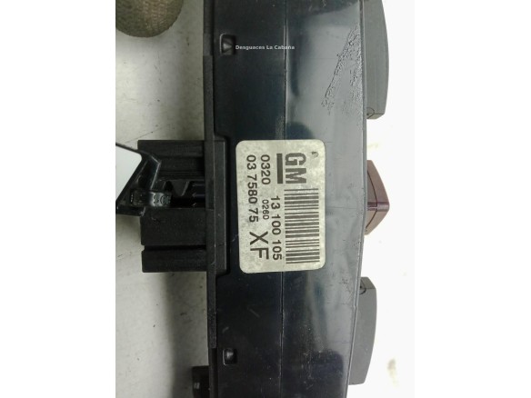 13100105XF, INTERRUPTOR WARNING OPEL ZAFIRA B (A05)|Desguaces La Cabaña