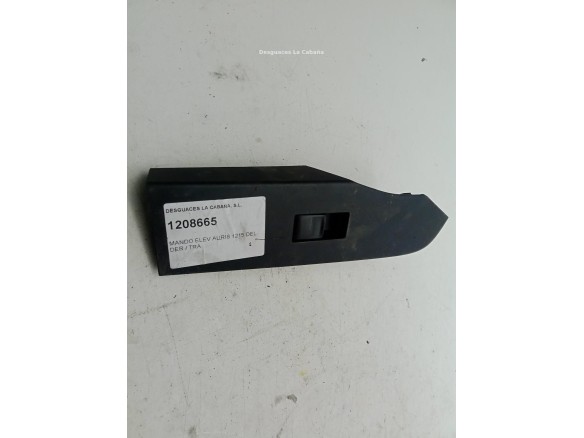 MANDO ELEVALUNAS PUERTA LAT DEL DER TOYOTA AURIS (_E18_)|Desguaces La Cabaña