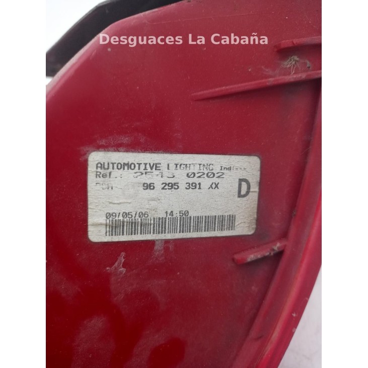 PILOTO TRA DER EXT PEUGEOT 607 (9D, 9U) |Desguaces La Cabaña
