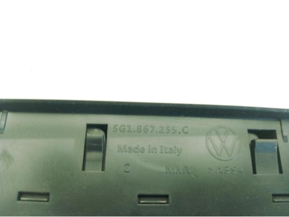 5G0959857B MANDO ELEVALUNAS PUERTA LAT DEL IZQ VW GOLF VII (5G1, BQ1, BE1, BE2)|Desguaces La Cabaña