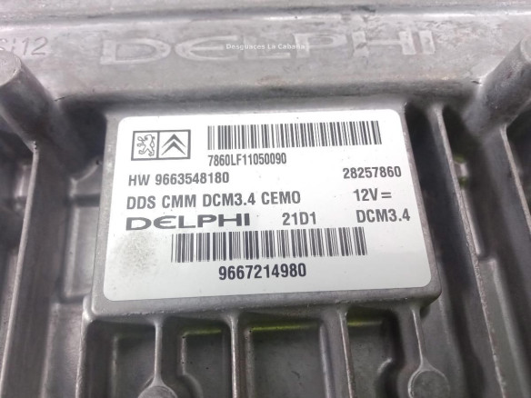 9663548180 CENTRALITA MOTOR CITROEN C5 III (RD_) |Desguaces La Cabaña