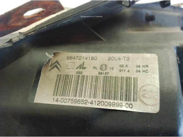 620885, 9647214180 FARO DERECHO CITROEN C3 I (FC_)|Desguaces La Cabaña