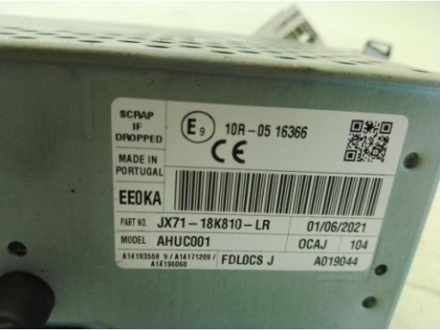 JX7118K810LR MODULO RADIO FORD FOCUS IV (HN)|Desguaces La Cabaña