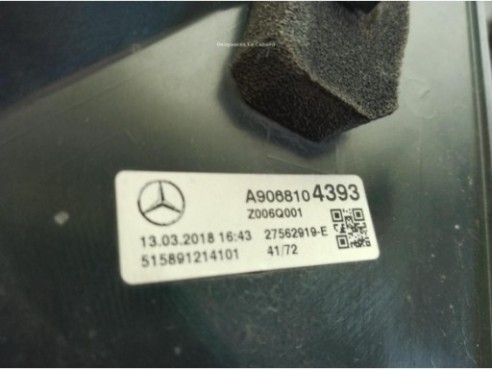 A9068104393 ESPEJO DER MERCEDES BENZ SPRINTER 3,5-t Furgón (906)|Desguaces La Cabaña