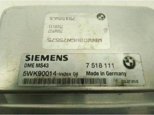 5WK90014,7518111, CENTRALITA MOTOR BMW SinValor|Desguaces La Cabaña