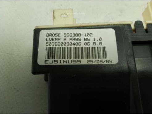 MOTOR ELEVALUNAS PUERTA LAT DEL DER PEUGEOT 307 (3A/C)|Desguaces La Cabaña