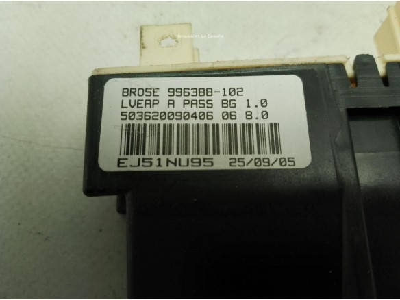 MOTOR ELEVALUNAS PUERTA LAT DEL DER PEUGEOT 307 (3A/C)|Desguaces La Cabaña