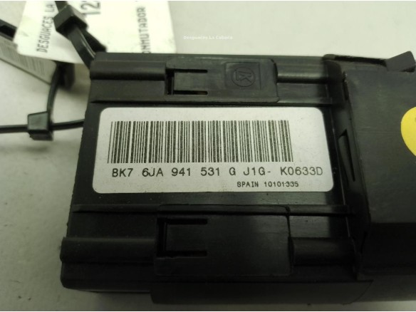 6JA941531G CONMUTADOR LUCES SEAT TOLEDO IV (KG3)|Desguaces La Cabaña