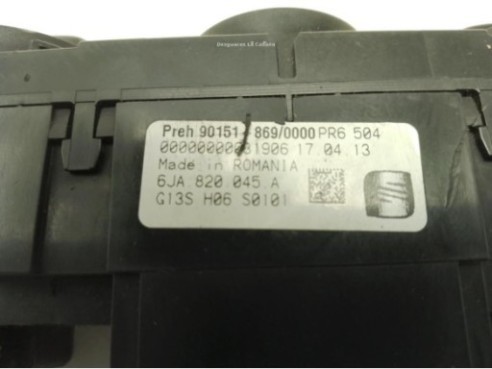 MANDO CALEFACCION SEAT TOLEDO IV (KG3)|Desguaces La Cabaña