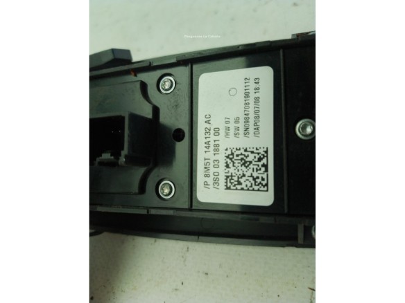 1547152, 8M5T14A132AC MANDO ELEVALUNAS PUERTA LAT DEL IZQ FORD KUGA I|Desguaces La Cabaña