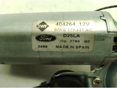 MOTOR LIMPIAPARABRISAS TRA FORD KA (RB_)|Desguaces La Cabaña