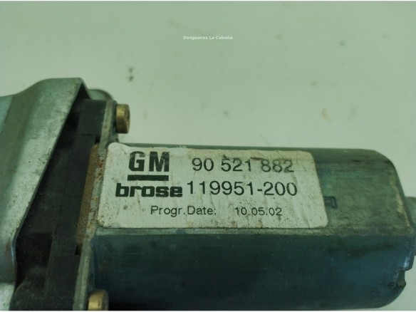 90521882 ELEVALUNAS PUERTA LAT DEL DER OPEL ASTRA G Fastback (T98)|Desguaces La Cabaña