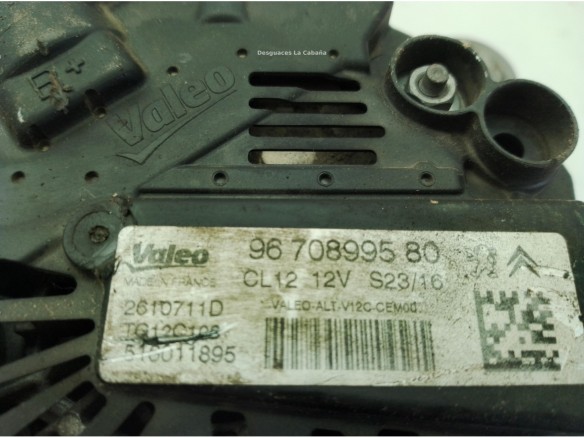9818677980, 9670899580 ALTERNADOR CITROEN C4 Grand Picasso II|Desguaces La Cabaña