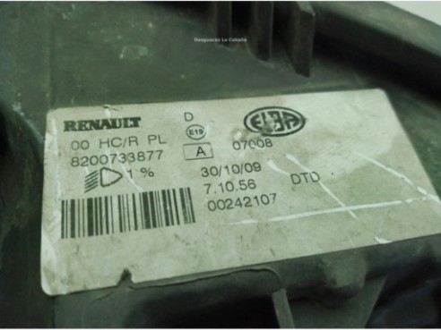 8200733877 FARO DERECHO DACIA SANDERO|Desguaces La Cabaña