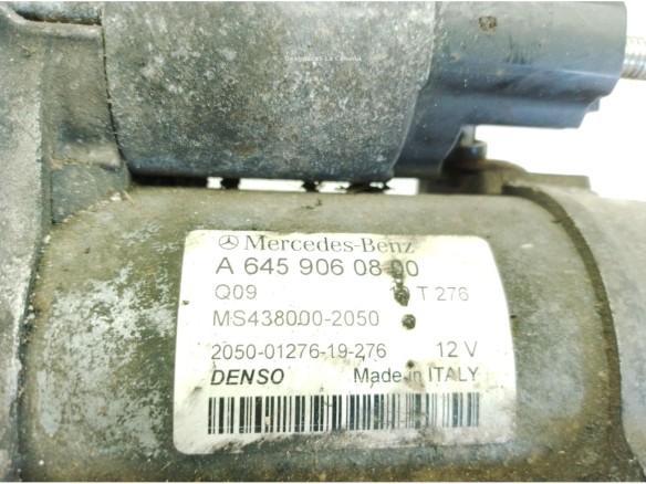 A6459060800 ARRANQUE MERCEDES BENZ SPRINTER 3,5-t Furgón (907, 910)|Desguaces La Cabaña