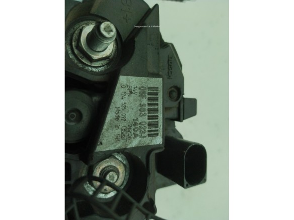 06F903023J ALTERNADOR AUDI A4 (8EC, B7)|Desguaces La Cabaña