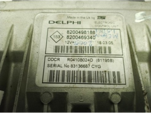 8200469340,8200498188, CENTRALITA MOTOR RENAULT SinValor|Desguaces La Cabaña