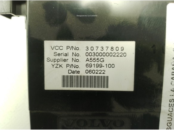 30737809 DISPLAY VOLVO S40 II (544)|Desguaces La Cabaña