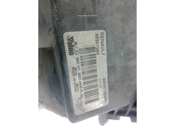 7701064022 FARO DERECHO RENAULT MEGANE II Coupé-Cabriolet (EM0/1_)|Desguaces La Cabaña