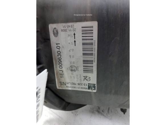 FARO IZQUIERDO OPEL INSIGNIA A (G09)|Desguaces La Cabaña