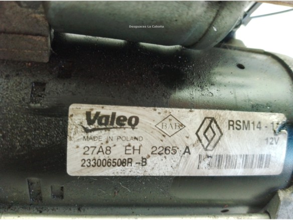 233008223R, 233006508R ARRANQUE DACIA SANDERO II|Desguaces La Cabaña