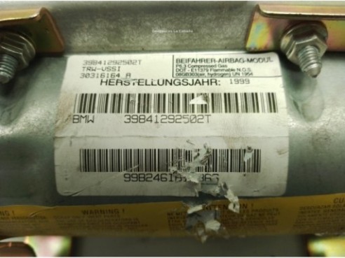 39841292502T AIRBAG DER BMW Z3 Roadster (E36)|Desguaces La Cabaña