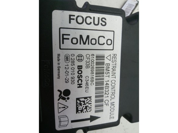  BM5T14B321CF CENTRALITA AIRBAG FORD FOCUS III Turnier|Desguaces La Cabaña