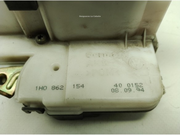 CERRADURA PUERTA LAT DEL DER VW GOLF III (1H1)|Desguaces La Cabaña