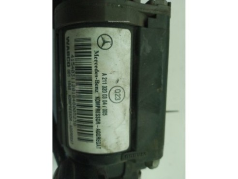 A2113200304, COMPRESOR NEUMATICO SUSPENSION MERCEDES BENZ CLASE S (W220)|Desguaces La Cabaña