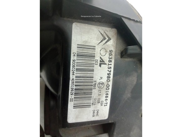 6208J7 FARO IZQUIERDO CITROEN XSARA (N1)|Desguaces La Cabaña