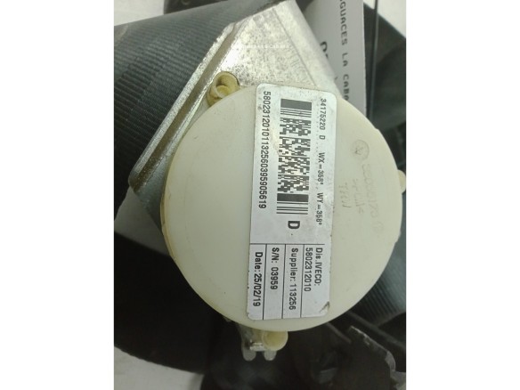   CINTURON DEL DER IVECO DAILY VI Furgón|Desguaces La Cabaña