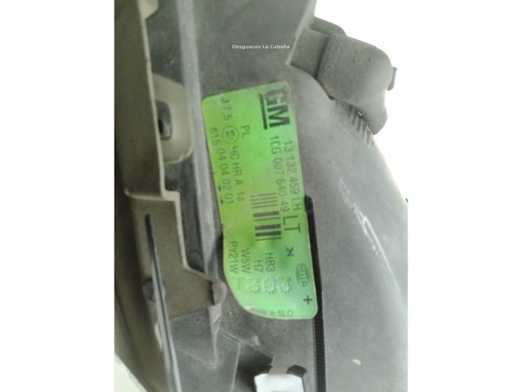 93175368 FARO IZQUIERDO OPEL ASTRA G Sedán (T98)|Desguaces La Cabaña