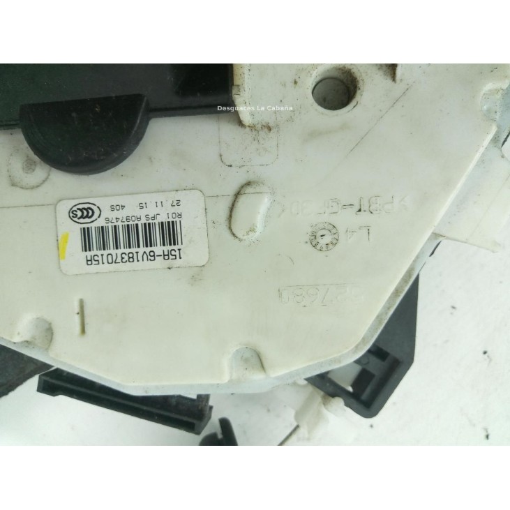 6V1837015A CERRADURA PUERTA LAT DEL IZQ SKODA FABIA III (NJ3) |Desguaces La Cabaña