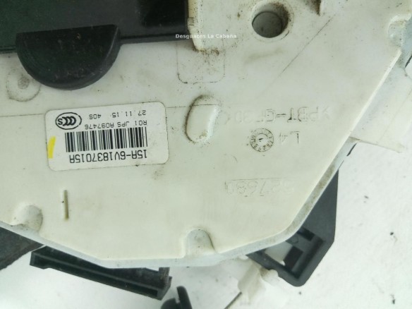 6V1837015A CERRADURA PUERTA LAT DEL IZQ SKODA FABIA III (NJ3) |Desguaces La Cabaña