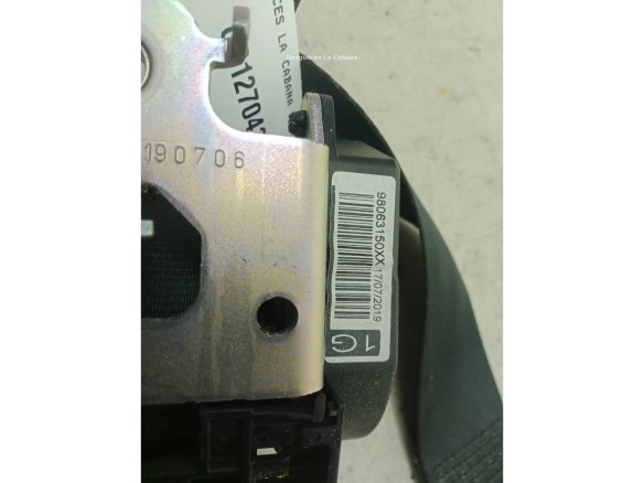 98063150XX CINTURON DEL IZQ PEUGEOT 2008|Desguaces La Cabaña