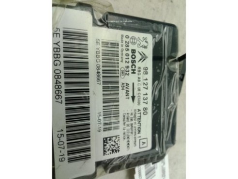 9812713780 CENTRALITA AIRBAG PEUGEOT 2008|Desguaces La Cabaña