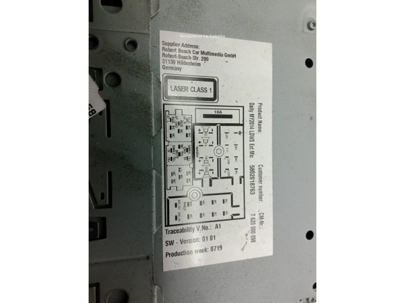  7620000098 MODULO RADIO IVECO DAILY VI Furgón|Desguaces La Cabaña