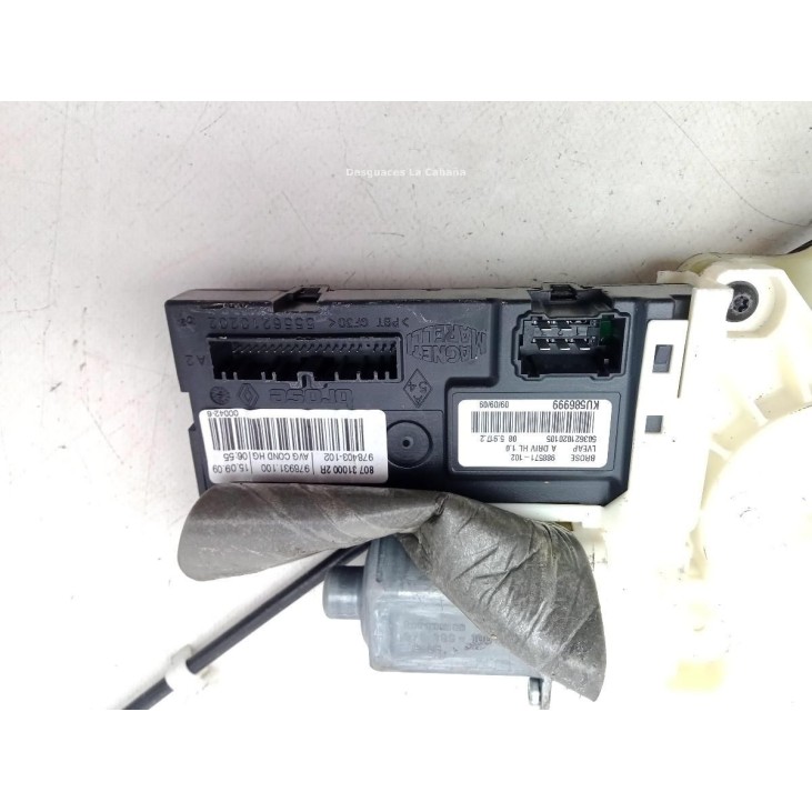 ELEVALUNAS PUERTA LAT DEL IZQ RENAULT LAGUNA III (BT0/1) |Desguaces La Cabaña