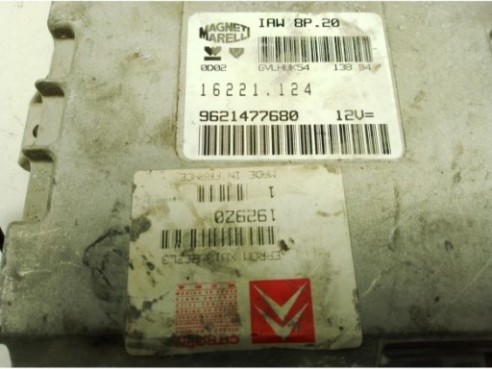 9621477680 ,IAW8P20, CENTRALITA MOTOR PEUGEOT SinValor|Desguaces La Cabaña