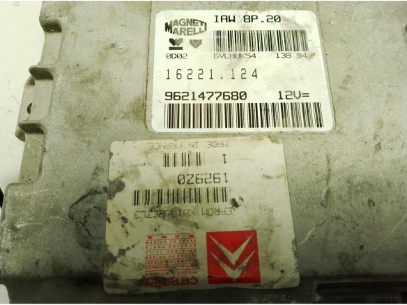 9621477680 ,IAW8P20, CENTRALITA MOTOR PEUGEOT SinValor|Desguaces La Cabaña