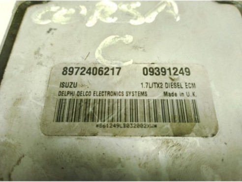09391249,DLNF, CENTRALITA MOTOR OPEL ASTRA G Fastback (T98)|Desguaces La Cabaña