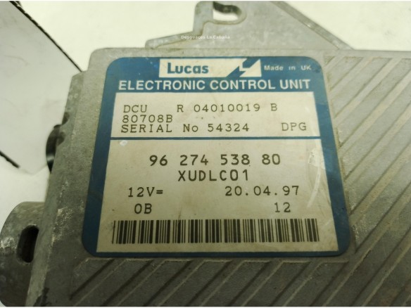 9627453880 ,XUDLCO1, CENTRALITA MOTOR PEUGEOT SinValor|Desguaces La Cabaña
