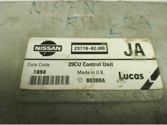 2371082J00JA, CENTRALITA MOTOR NISSAN SinValor|Desguaces La Cabaña