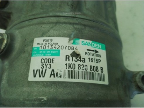 1K0820808B COMPRESOR AA SKODA SUPERB II Ranchera familiar (3T5)|Desguaces La Cabaña